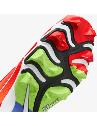 Buty baseballowe Nike Alpha Huarache 4 Keystone - czerwono-białe (młodzieżowe)