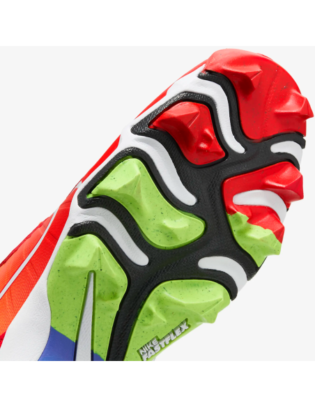 Buty baseballowe Nike Alpha Huarache 4 Keystone - czerwono-białe (młodzieżowe)