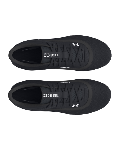 Бейзболни обувки Under Armour Armour Leadoff Low RM 3.0 - черни (младежки)