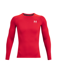 Kompresijska majica dugih rukava Under Armour HG Armour Comp LS crvena