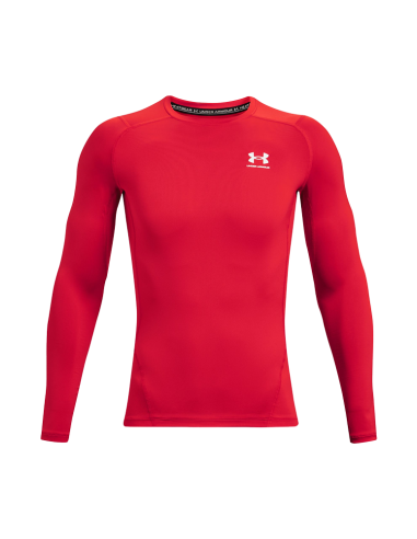 Kompresijska majica dugih rukava Under Armour HG Armour Comp LS crvena