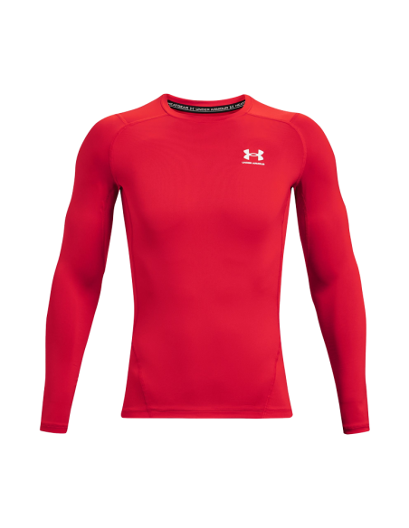 Kompresijska majica dugih rukava Under Armour HG Armour Comp LS crvena