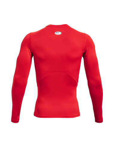 Kompresijska majica dugih rukava Under Armour HG Armour Comp LS crvena