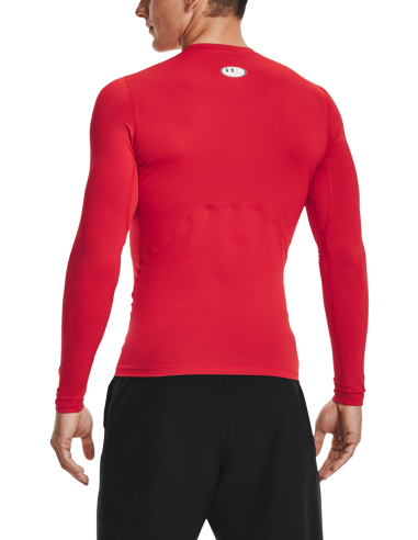 Kompresijska majica dugih rukava Under Armour HG Armour Comp LS crvena