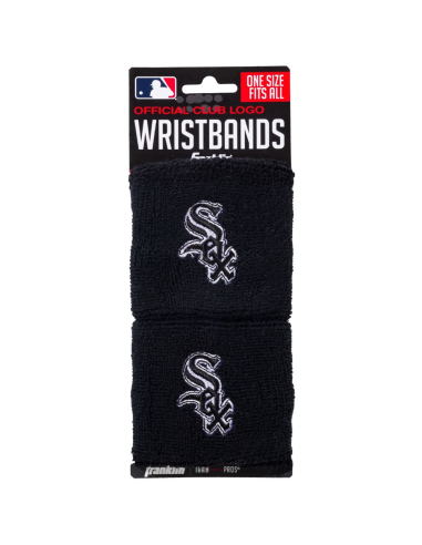Za bejzbol/softball MLB® 2.5" Znojnica za zapešće - Chicago White Sox