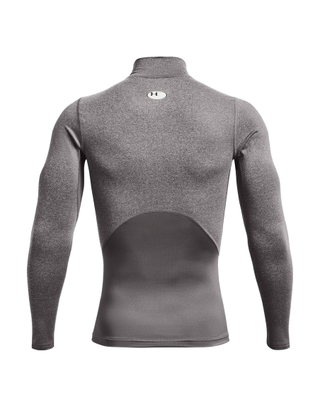 Muški Under Armour ColdGear® kompresijski polo, Charcoal Light Heather