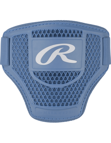 Protector de codo para bateadores de béisbol y lanzamiento rápido RAWLINGS (pequeño) - azul columbia