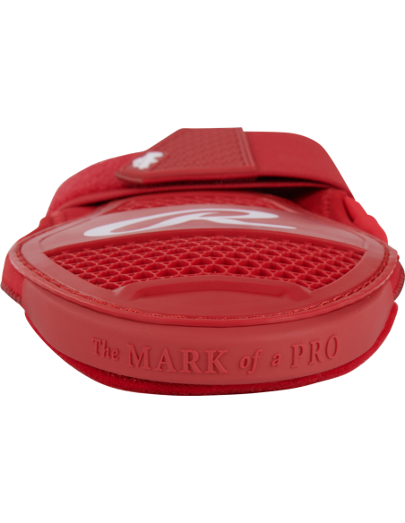 Zaštitna rukavica za uklizavanje za bejzbol/fastpitch RAWLINGS (OSFM) - grimizna