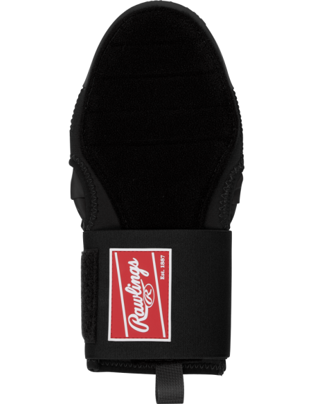 Zaštitna rukavica za uklizavanje za bejzbol/fastpitch RAWLINGS (OSFM) - crna
