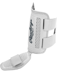 Štitnik za nogu za bejzbol/fastpitch RAWLINGS (Velika veličina) - bijela 2