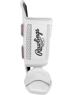 Štitnik za nogu za bejzbol/fastpitch RAWLINGS (Velika veličina) - bijela