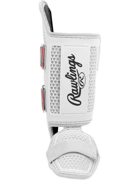 Štitnik za nogu za bejzbol/fastpitch RAWLINGS (Velika veličina) - bijela