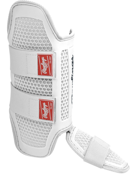 Štitnik za nogu za bejzbol/fastpitch RAWLINGS (Velika veličina) - bijela