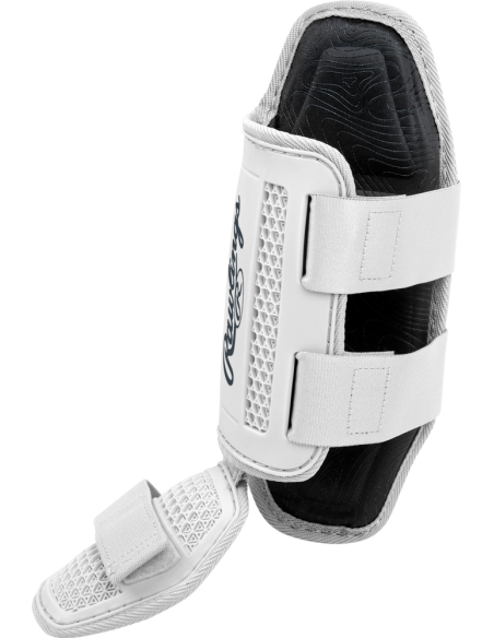 Baseball/Fastpitch RAWLINGS Leg Guard (large) - white