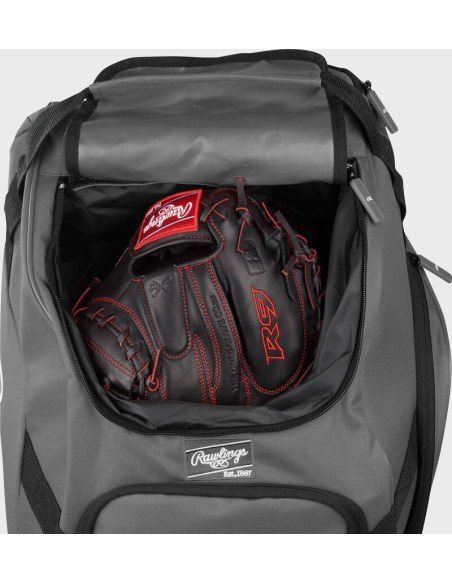 Torba na kółkach RAWLINGS WORKHORSE - grafitowa