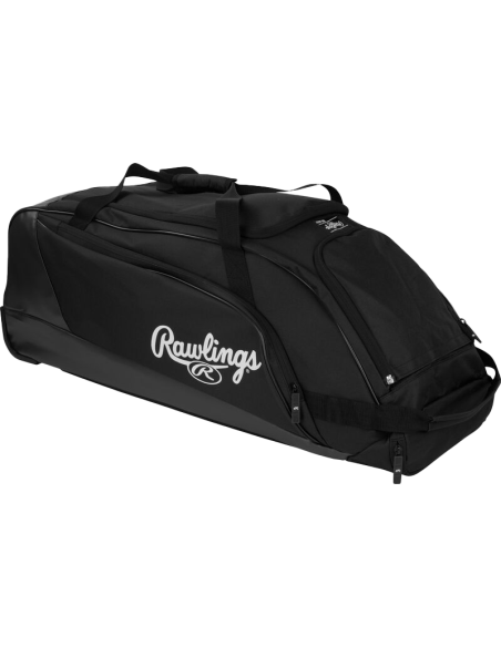 RAWLINGS WORKHORSE WHEELED BAG - negru