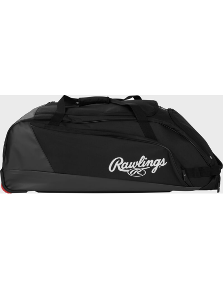 RAWLINGS WORKHORSE WHEELED BAG - preto