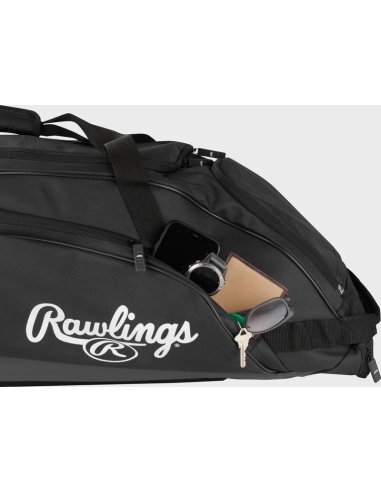RAWLINGS WORKHORSE WHEELED BAG - preto