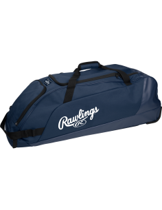 RAWLINGS WORKHORSE WHEELED BAG - marineblå