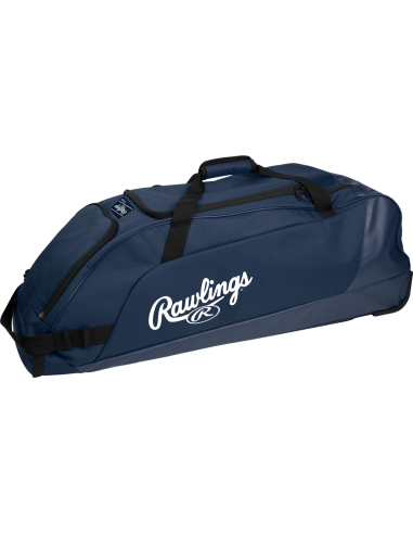 RAWLINGS WORKHORSE WHEELED BAG - marineblå
