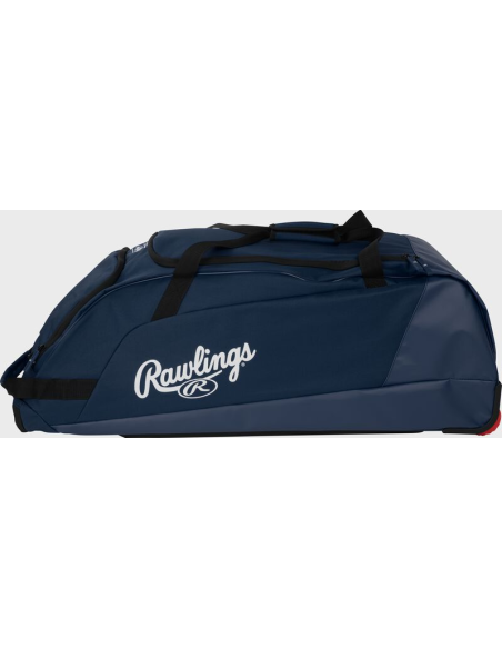 RAWLINGS WORKHORSE WHEELED BAG - azul marinho