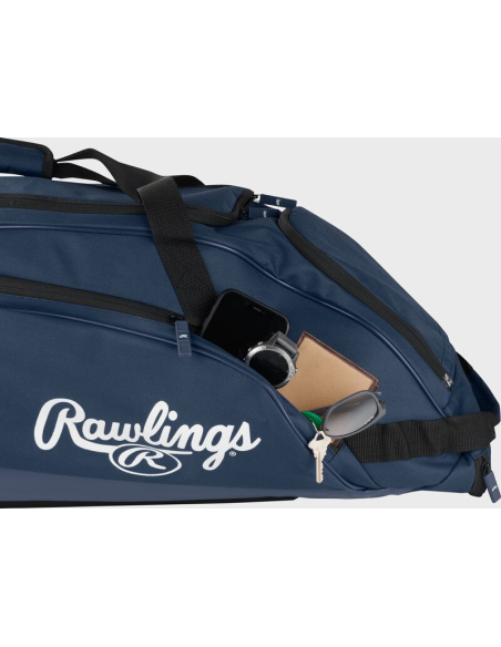 RAWLINGS WORKHORSE WHEELED BAG - marineblå