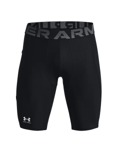 Męskie długie spodenki z kieszenią HeatGear® czarne