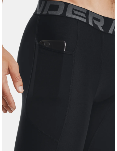 Pánské dlouhé šortky HeatGear® Pocket Black