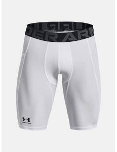 Men's HeatGear® Pocket Long Shorts White