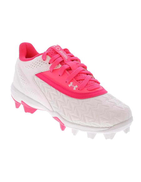 Kopačke za bejzbol Under Armour Leadoff Low RM 3.0 - ružičasta (Za djecu i mlade)