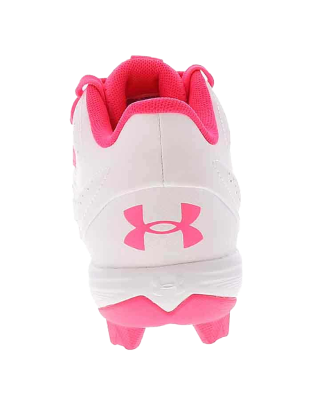 Crampons de baseball Under Armour Leadoff Low RM 3.0 - rose (youth)