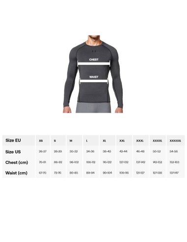 Kompresijska majica dugih rukava Under Armour HG Armour Comp LS crvena