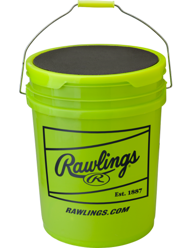 Seau à balles Rawlings - JAUNE