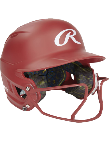 Slaghjälm Rawlings MACH HI-VIZ MED TILLÄGGSVIZSBFG (6 3/8" - 7 1/3") JUNIOR