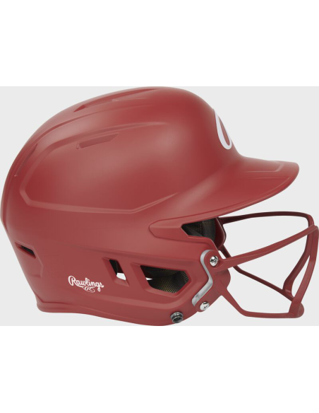 Kaciga za udaranje Rawlings MACH HI-VIZ s pričvršćenim VIZSBFG (6 3/8" - 7 1/3") Junior