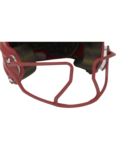 Casca de bataie Rawlings MACH HI-VIZ CU VIZSBFG ATTACHED (6 3/8" - 7 1/3") JUNIOR