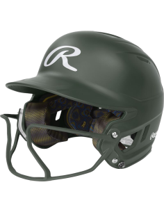 Kaciga za udaranje Rawlings MACH HI-VIZ s pričvršćenim VIZSBFG (6 3/8" - 7 1/8") Junior