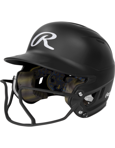 Kaciga za udaranje Rawlings MACH HI-VIZ s pričvršćenim VIZSBFG (6 3/8" - 7 1/8") Junior