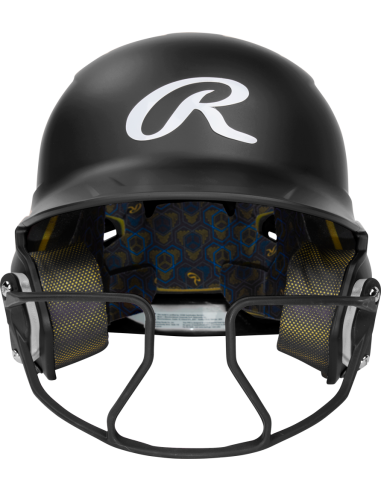 Kask menadżerski Rawlings MACH HI-VIZ WITH ATTACHED VIZSBFG (6 7/8" - 7 5/8") SENIOR