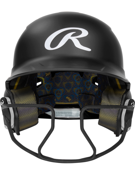 Kaciga za udaranje Rawlings MACH HI-VIZ s pričvršćenim VIZSBFG (6 7/8" - 7 5/8") Senior