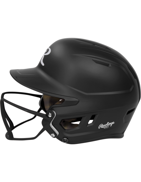 Casque de frappeur Rawlings MACH HI-VIZ WITH ATTACHED VIZSBFG (6 7/8" - 7 5/8") SENIOR