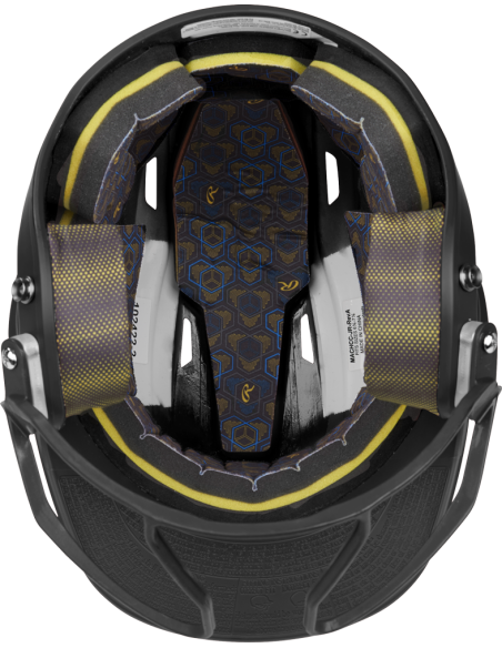 Slaghjälm Rawlings MACH HI-VIZ MED TILLÄGGGSVISIRSBFG (6 7/8" - 7 5/8") SENIOR