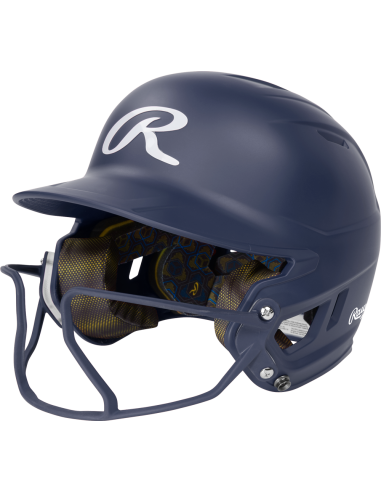 Casca de bataie Rawlings MACH HI-VIZ CU VIZSBFG ATAȘAT (6 7/8" - 7 5/8") SENIOR