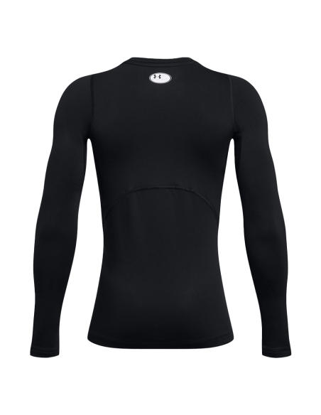 Jungen-T-Shirt Under Armour ColdGear® Long Sleeve - schwarz