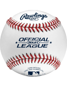 Doos (12 stuks / 1DZ) van Baseball bal Rawlings ROLB1 Officiële League Competition Grade Baseball