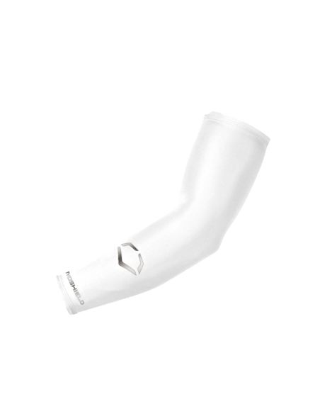 Rękaw kompresyjny do baseballu/softballu EVOSHIELD - Team White S/M