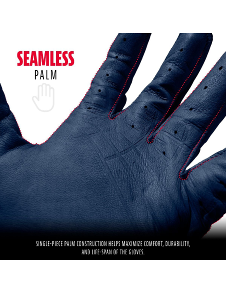 Baseball batting gloves Franklin Powerstrap® - Navy XL