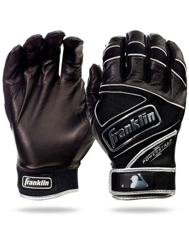 Gants de baseball Franklin Powerstrap® - Noir XL