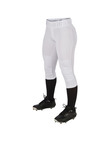 Softball pantalon traditionnel taille basse pour femme CHAMPRO BP11 - blanc (L)
