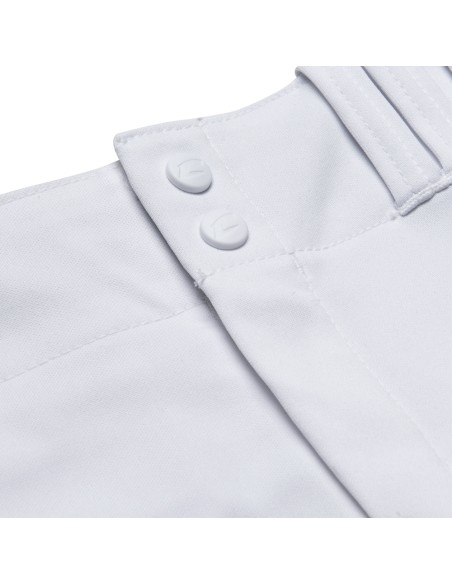 Pantalón bajo tradicional de softball para niña CHAMPRO BP11 - blanco (YXL)